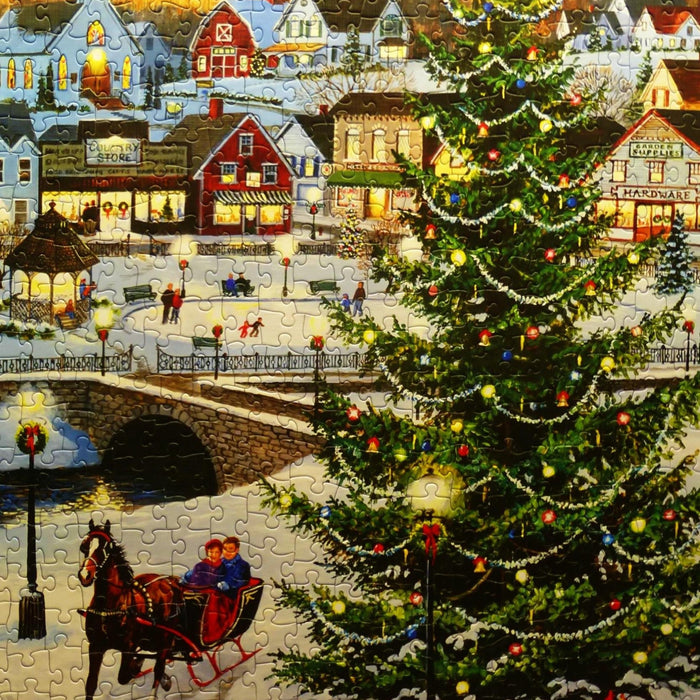 Discover the Charm of Village Tree at Christmas