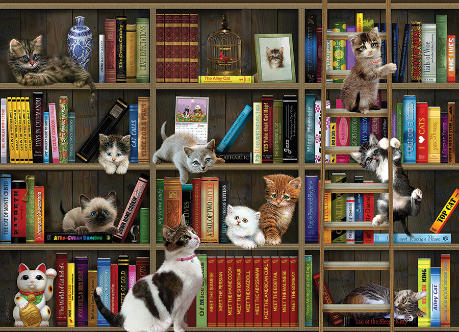 Kitty Librarians | 1000 Piece