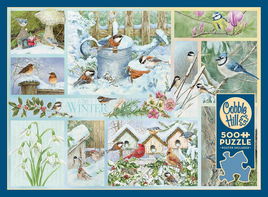 Garden Birds in Winter | 500 Piece