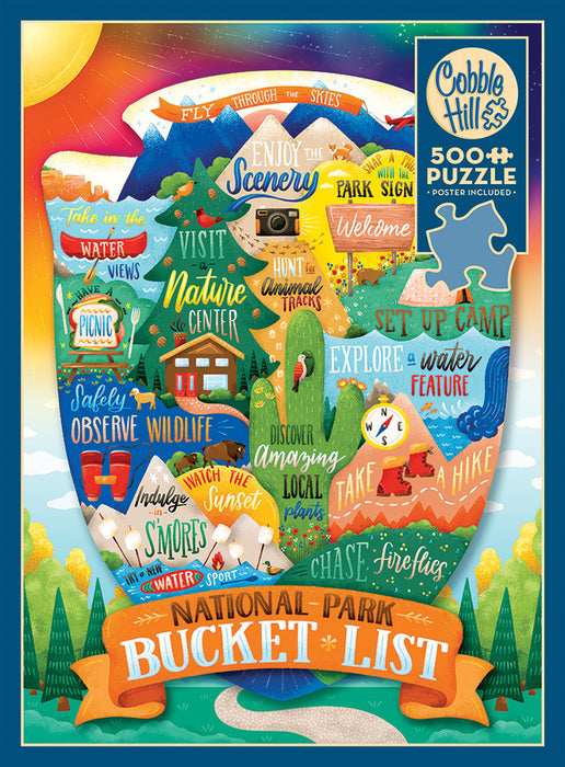 National Park Bucket List | 500 Piece