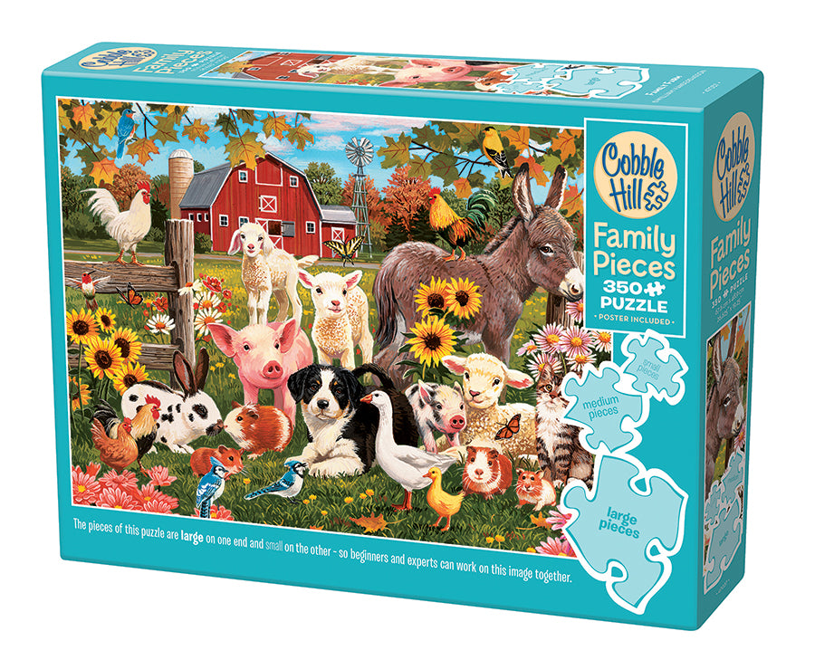 Puzzle di legno Family farm – Centroscuola