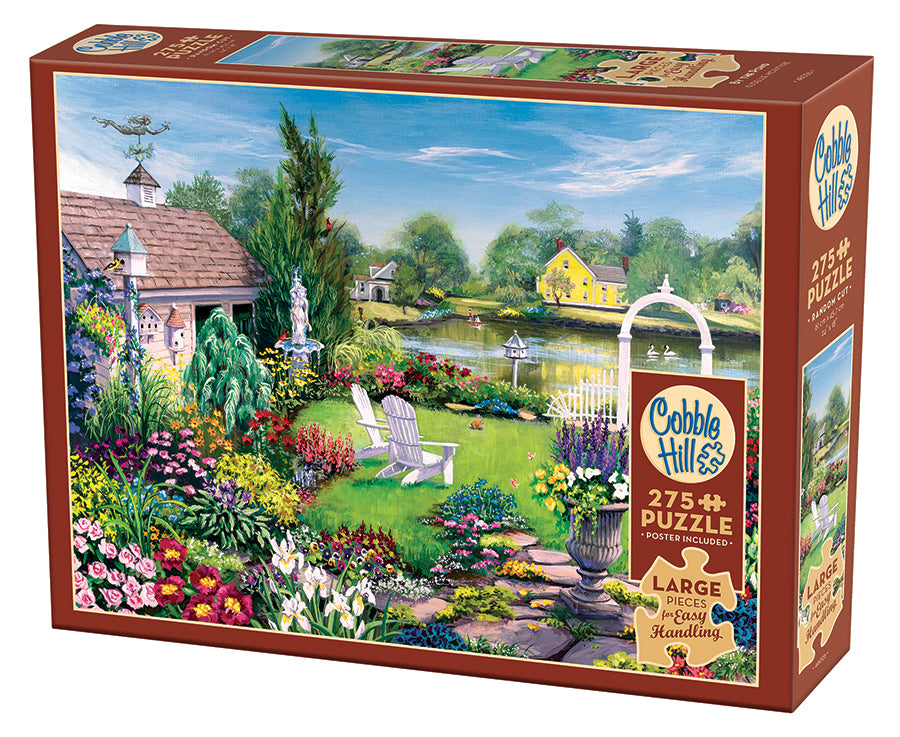 Horse jigsaw puzzle, Friends Forever Cobble Hill 275 shops piece puzzle, larger pieces