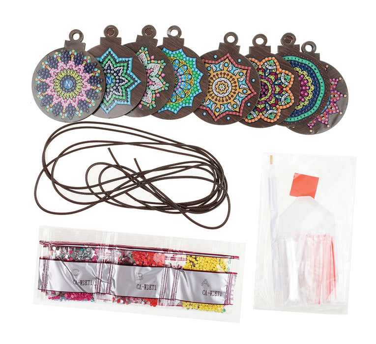 Bundle: Hanging Mandala and Mandala Card Kit