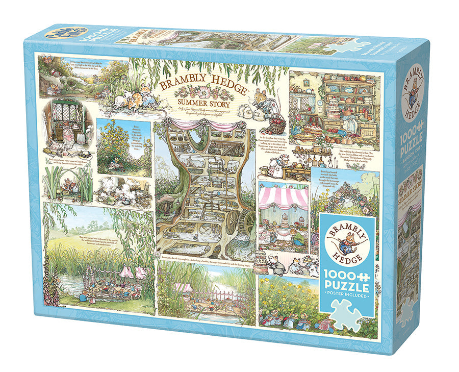 Brambly Hedge Summer Story 1000 piece jigsaw| 40016 |Cobble Hill 