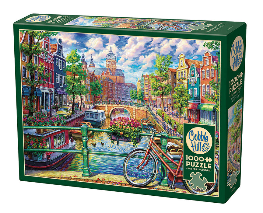 Bicycles in Amsterdam – 1000 pc Puzzle