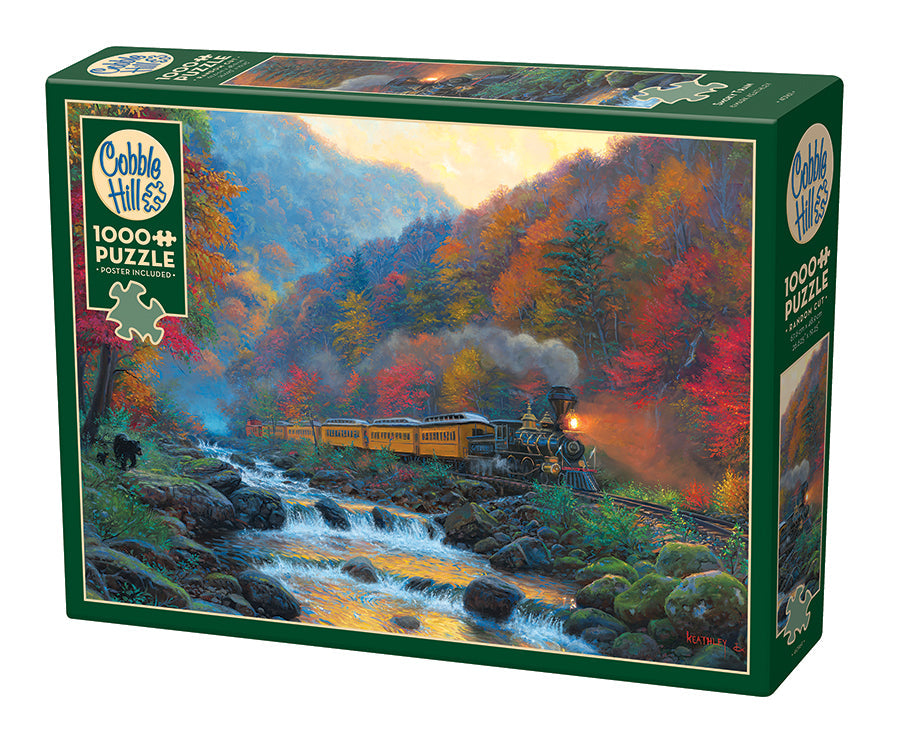 Smoky Train 1000 piece jigsaw| 40161 |Cobble Hill Puzzles Official ...