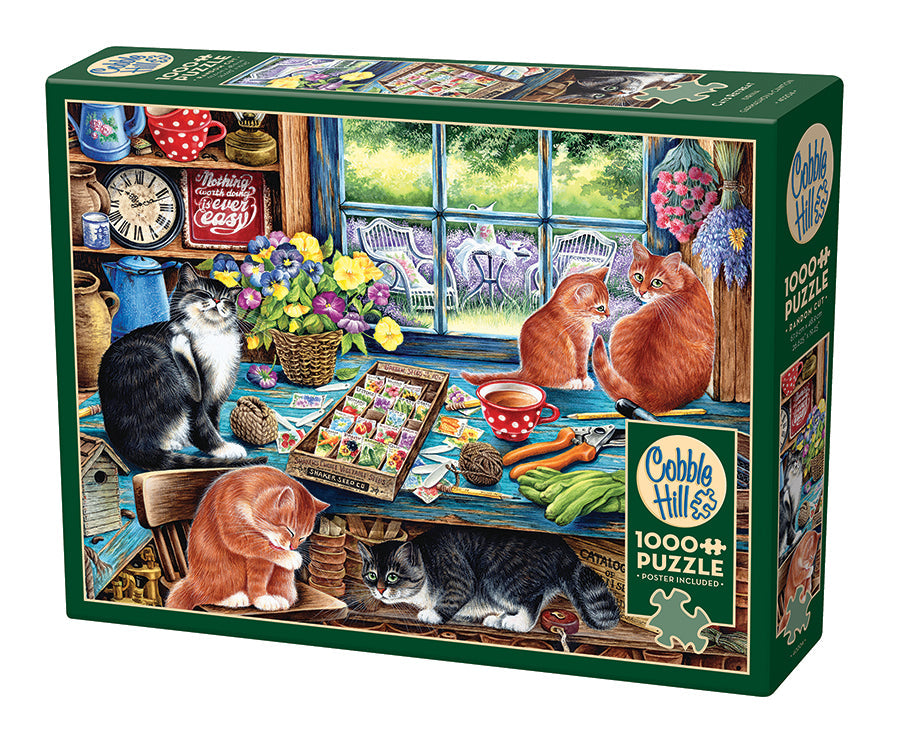 Puzzle rugs for store cats