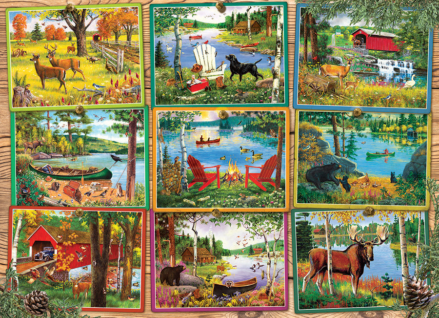 postales de Lake Country | 1000 piezas