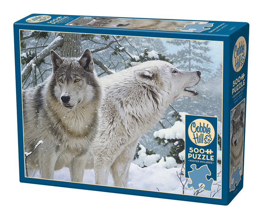 Winter Dogs 500 Piece Jigsaw Puzzle