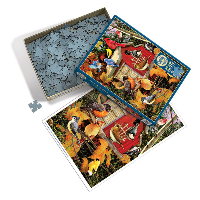 |Cobble Official — piece Website Hill jigsaw| Hill Puzzles Cobble 500 45061 USA Puzzles Birdhouse Fall