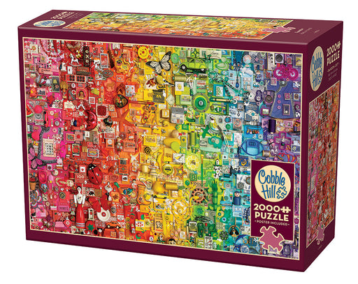Rainbow 2000 piece jigsaw, 49001