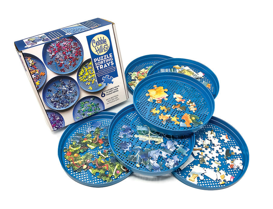 Cobble Hill Puzzle Sorting Trays  53702 — USA Cobble Hill Puzzles