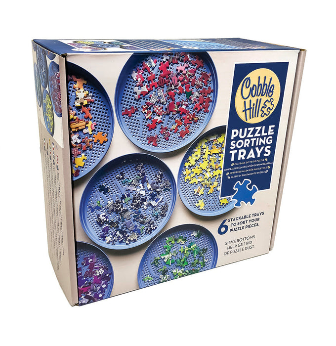 Jigsaw Puzzle Trays for Sorting-Puzzle piece trays puzzle sort and