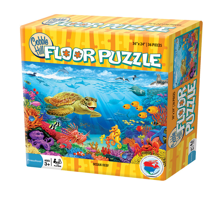 Ocean Reef (Floor 36pc) | Cobble Hill Puzzles Official Website — USA ...