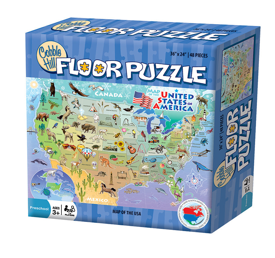 50 States Quilt Blocks 1000 piece jigsaw| 40050 |Cobble Hill Puzzles ...