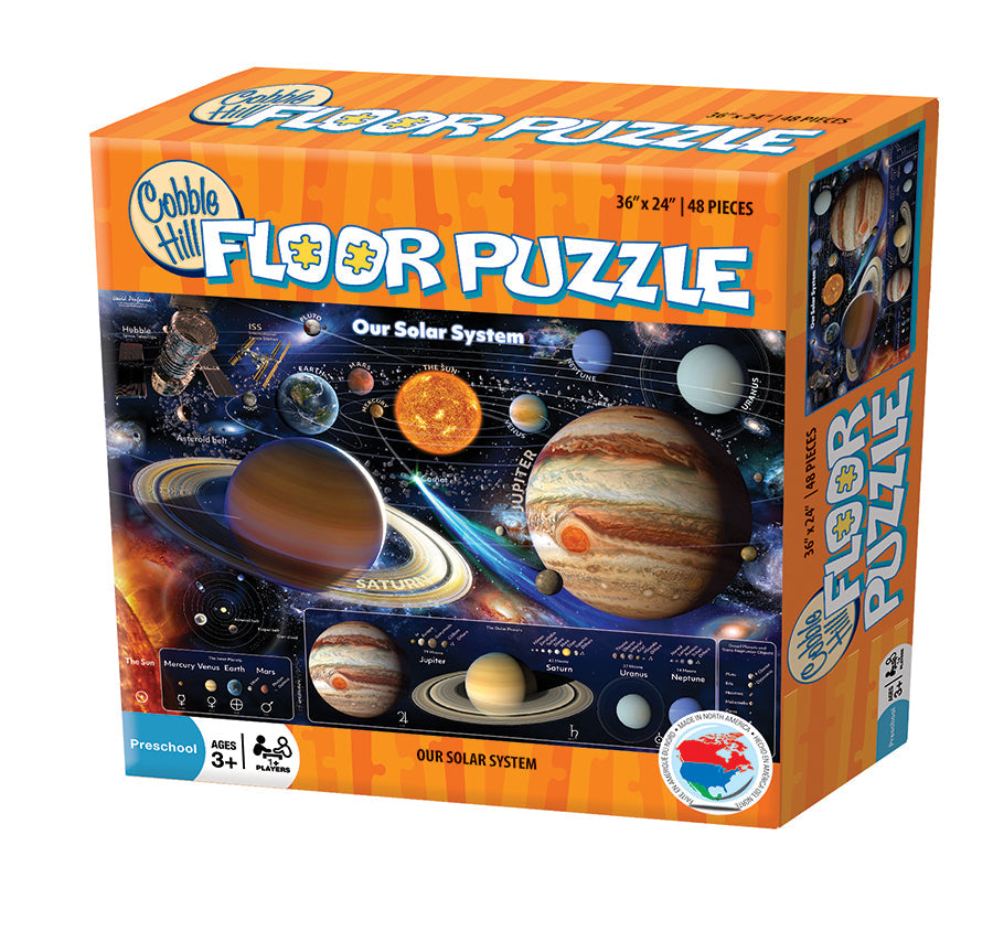 The Solar System Puzzle - 100 Pieces – Palomar Observatory Gift and Book  Store